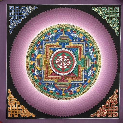 Tranh Mandala Kalachakra Treo Tường 4