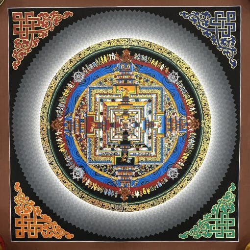 Tranh Mandala Kalachakra Treo Tường 1